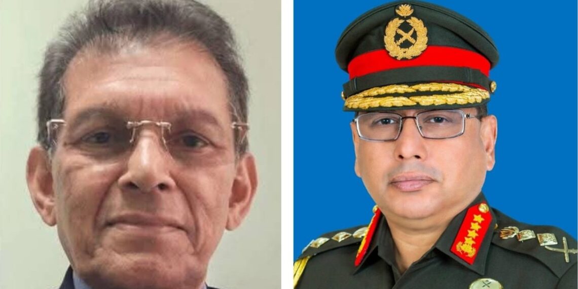 Bangladesh NSA Khalilur Rahman elbow’s out Army chief Gen Waker-uz-Zaman to attend key Singapore meet