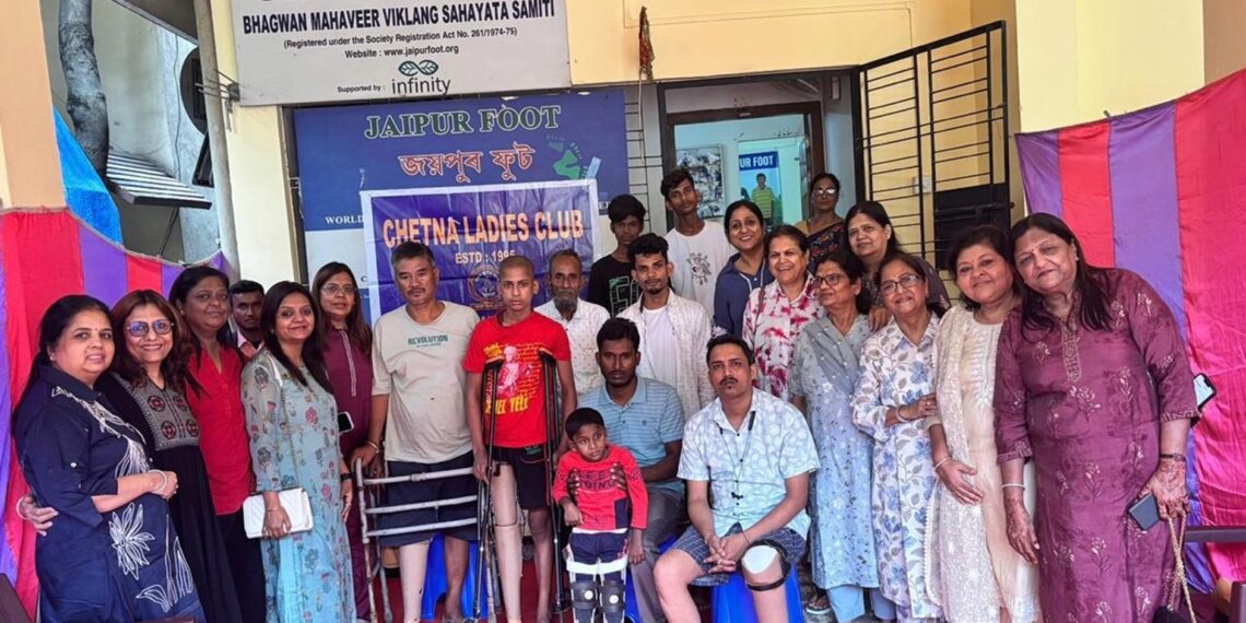 Seven differently-abled persons receive mobility support in Guwahati Caliper Camp