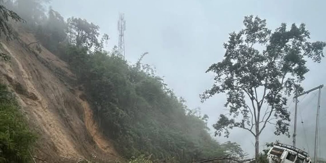 A file photo of Arunachal landslide