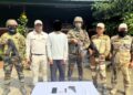 Manipur Police arrested a man for extortion on Sunday (manipur_police/X)
