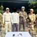 Manipur Police arrested a man for extortion on Sunday (manipur_police/X)