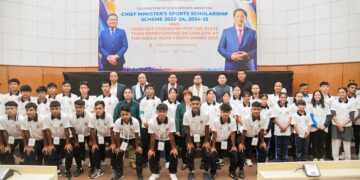 Meghalaya CM awards sports scholarships to 44 athletes ahead of Khelo India Games