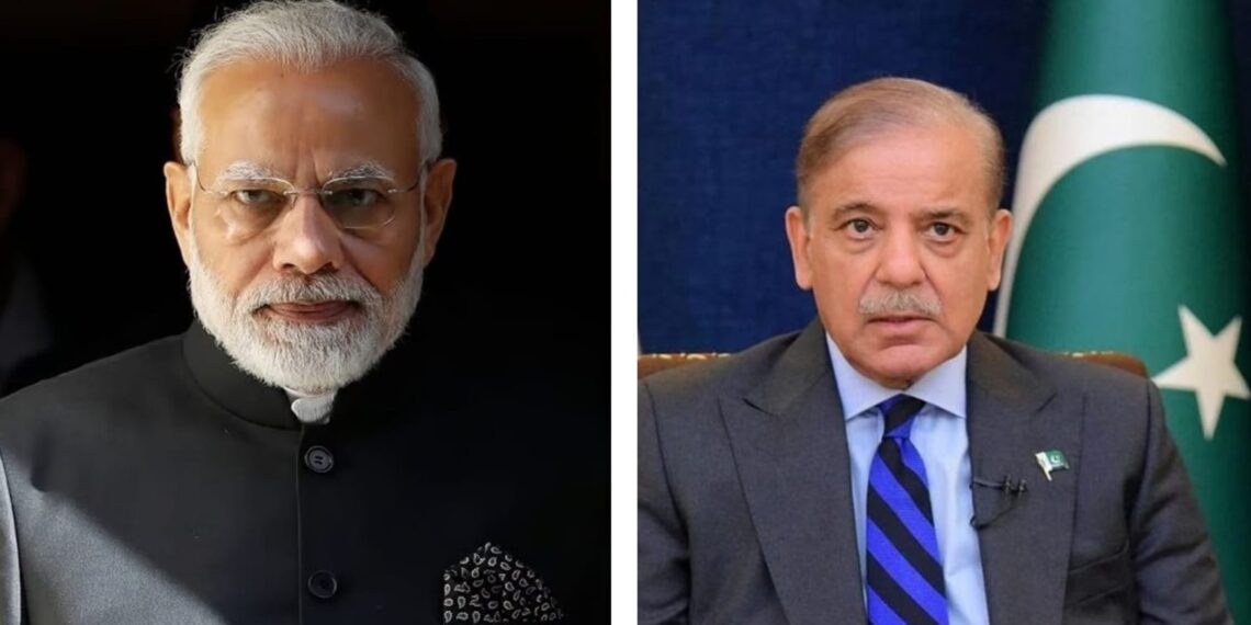 PM Narendra Modi and Pakistan PM Shehbaz Shariff (X)