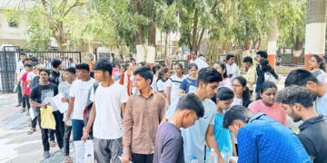 The National Eligibility-cum-Entrance Test for Undergraduate courses (NEET-UG) was successfully conducted across India on Sunday (YogeshPayghan/X)
