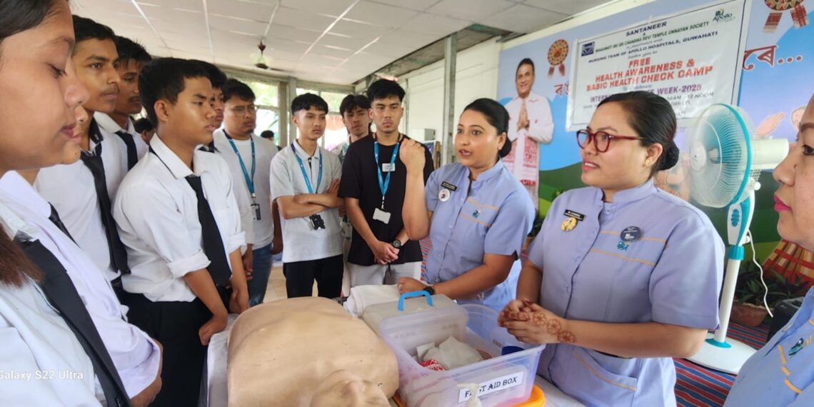Assam: Health awareness camp organised to mark International Nursing Week
