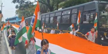 Meghalaya: Tura hosts ‘Tiranga Rally’ to honour armed forces & security personnel