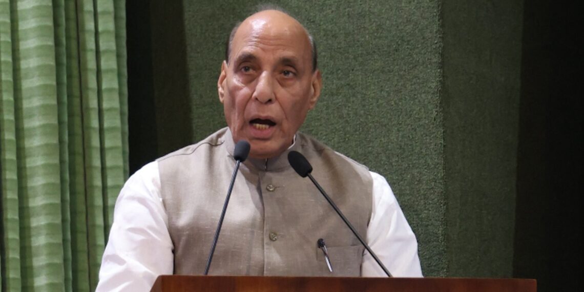 Defence Minister Rajnath Singh