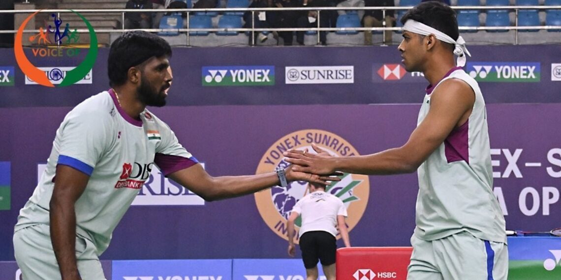 India’s top men’s doubles pair, Satwiksairaj Rankireddy and Chirag Shetty, marched into the quarterfinals (X)