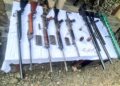 Security forces nab 17 militants, seize 31 weapons in Manipur