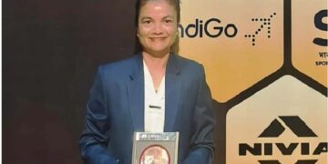 Meghalaya’s Riiohlang Dhar awarded AIFF Best Female Assistant Referee for 2024-25