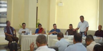 Meghalaya Education Minister reviews progress of Captain Williamson Sangma State University at Balalgre