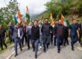 Arunachal Pradesh CM Pema Khandu leads ‘Tiranga Yatra’ in Walong