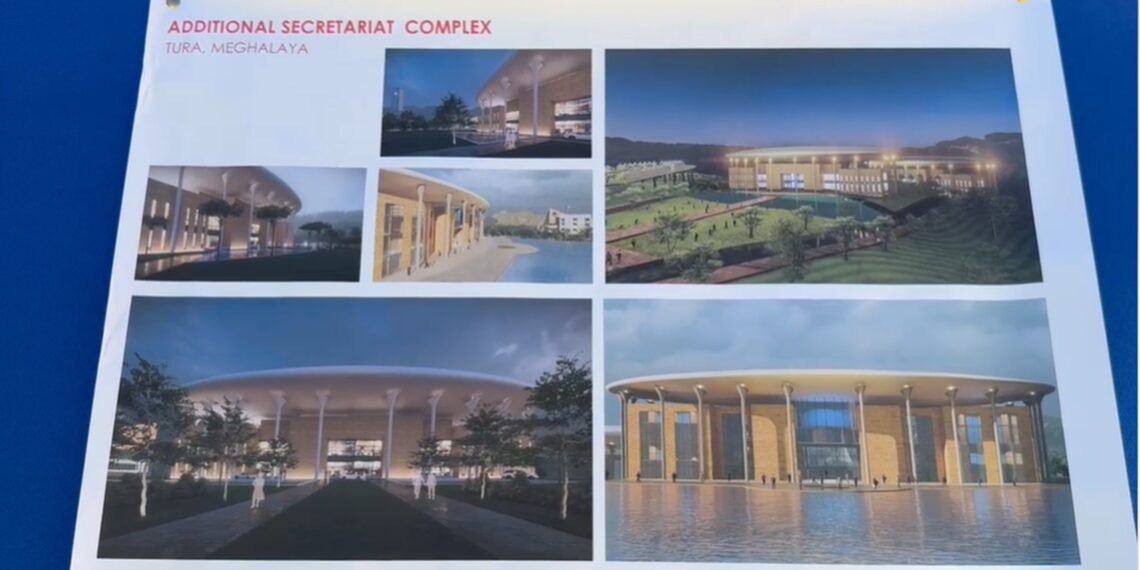 Meghalaya CM lays foundation for Rs 156 crore Additional Secretariat in Tura