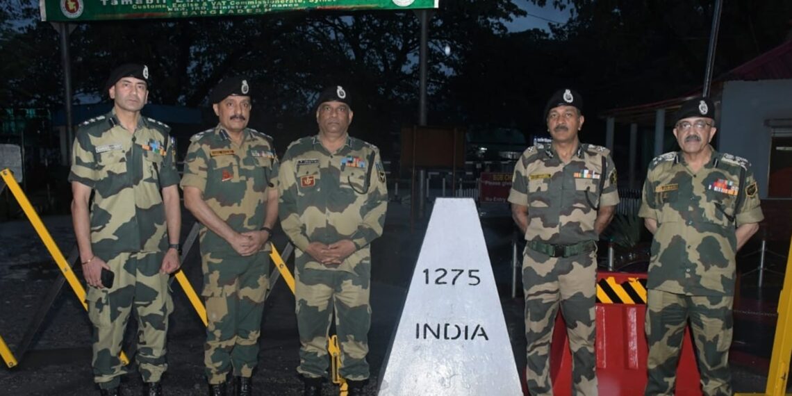 BSF ADG reviews border security during four-day visit to Meghalaya