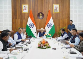 Union Home secretary reviews border security, relief efforts with Manipur Governor