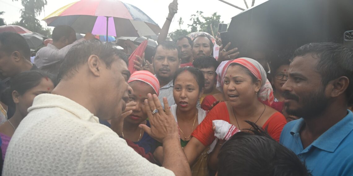 Assam CM visits flood-affected Lakhimpur, vows long-term solutions
