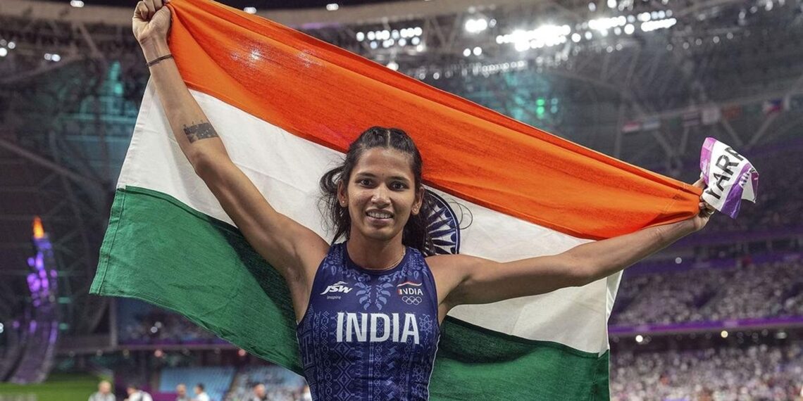 Reigning Asian champion Jyothi Yarraji (X)