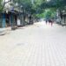A file photo of Imphal street during a curfew called by authorities (birus_salam/X)