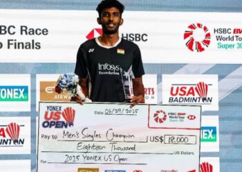 US Open 2025: Shuttler Ayush Shetty clinches maiden BWF World Tour Title