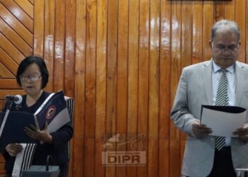 Nino Iralu sworn in as new Lokayukta of Nagaland