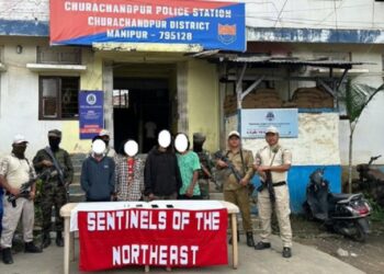 Security forces apprehend four Chin Kuki Mizo Army cadres in Manipur’s Churachandpur