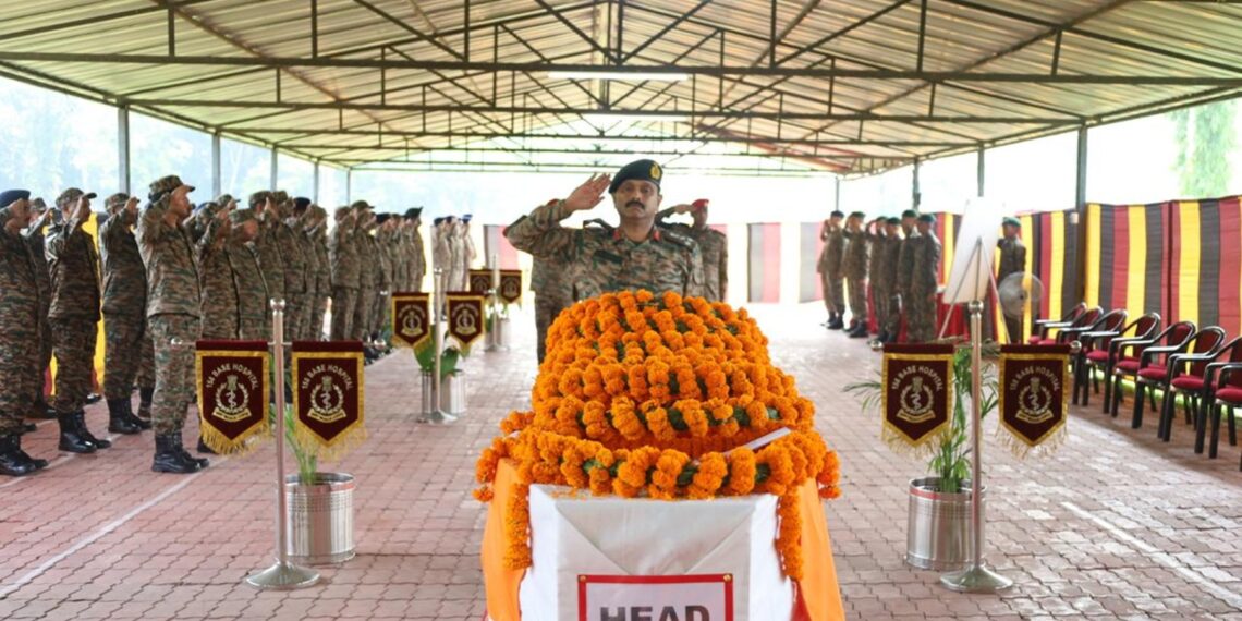 Army pays tribute to fallen hero Sepoy Sunilal Muchahary
