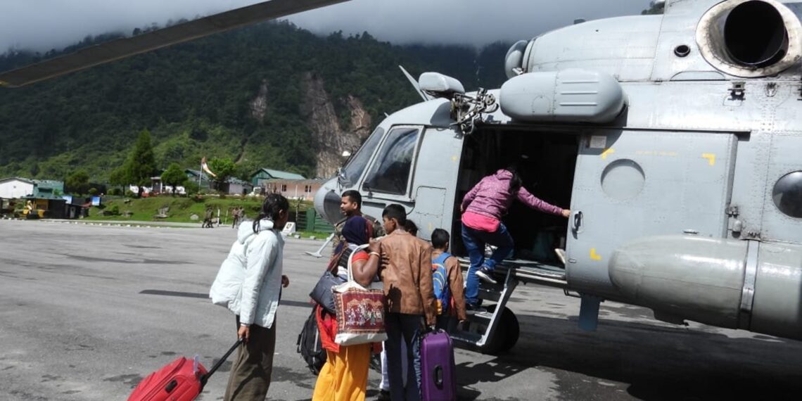 113 stranded tourists in Sikkim’s Lachen to be evacuated as Army reaches village