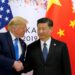 U.S. President Donald Trump and Chinese President Xi Jinping (X)