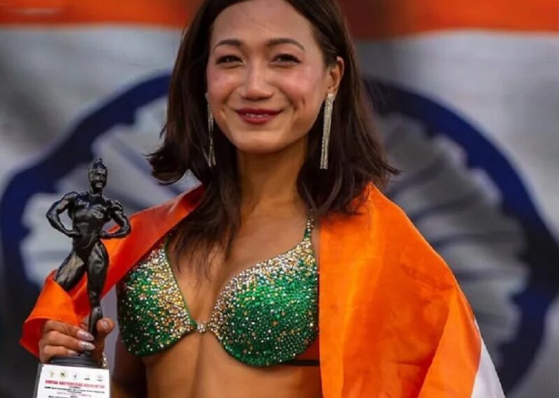 Arunachal Pradesh’s Hillang Yajik shines at South Asian Bodybuilding and Physique Sports C’ships