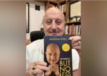 Bollywood actor Anupam Kher pens fourth book ‘Different But No Less’