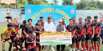 Pasighat wins Inter ALG Football Tournament organised by EAC in Arunachal Pradesh