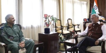 Eastern Air Command Chief calls on Arunachal Pradesh Governor; discusses security & development issues