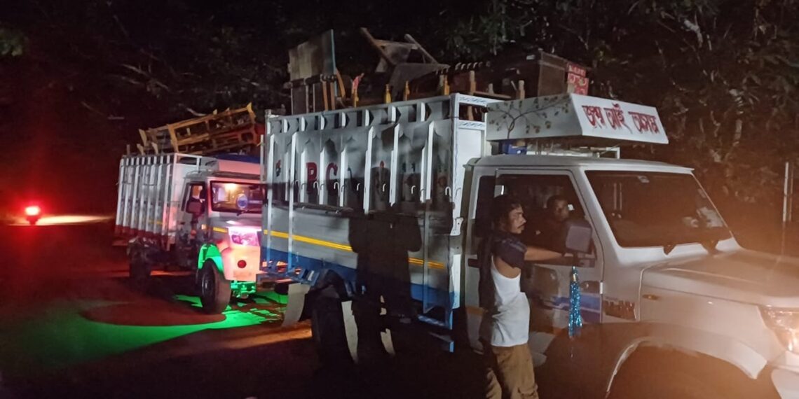 Dimapur authorities intercepted more than 200 vehicles carrying alleged undocumented immigrants trying to enter the state (X)