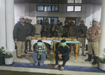 Drugs worth Rs 18 crore seized in Manipur; two peddlers held