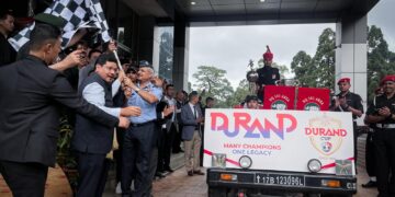 Meghalaya CM unveils 134th Durand Cup Trophy, flags off state roadshow