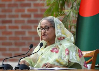 Ousted Bangladesh Prime Minister Sheikh Hasina (X)