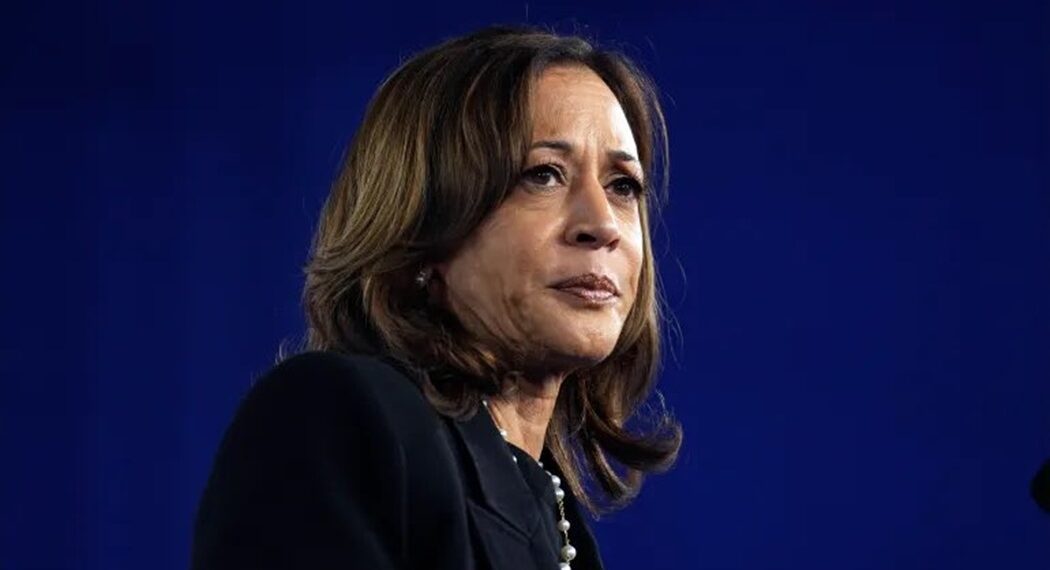 Former US Vice President Kamala Harris (X)