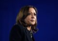 Former US Vice President Kamala Harris (X)