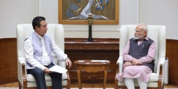 Mizoram CM briefs PM on Myanmar border conflict, seeks Central support for key projects