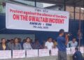 Journalists protest in Imphal over inaction on Gwaltabi incident