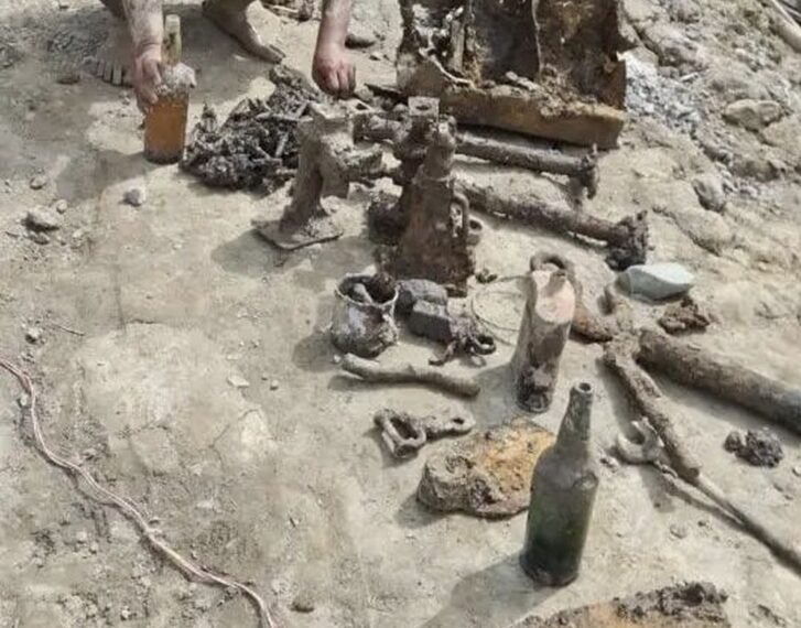 WWII-era relics unearthed during construction in Manipur’s Imphal West