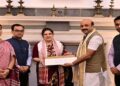 Ancient Assamese ‘Sanchipat’ manuscripts presented to Rashtrapati Bhavan library for preservation