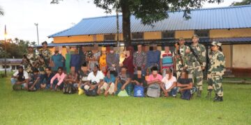 26 Bangladeshi nationals nabbed near Meghalaya border