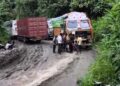 Truckers drag Mizoram government to court over crumbling highway