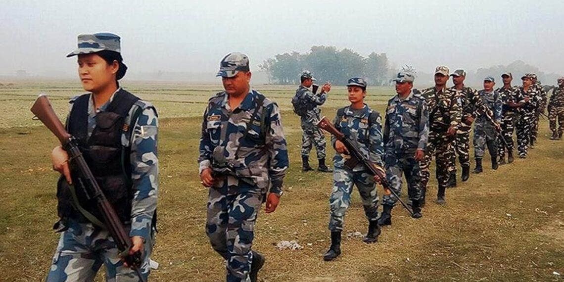 A file photo of Nepal security forces (NewsIADN/X)