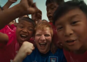 A screengrab of Ed Sheeran's 'Sapphire' shot in different parts on India including Shillong