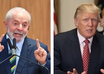 Brazilian President Luiz Inácio Lula da Silva and US President Donald Trump