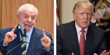 Brazilian President Luiz Inácio Lula da Silva and US President Donald Trump