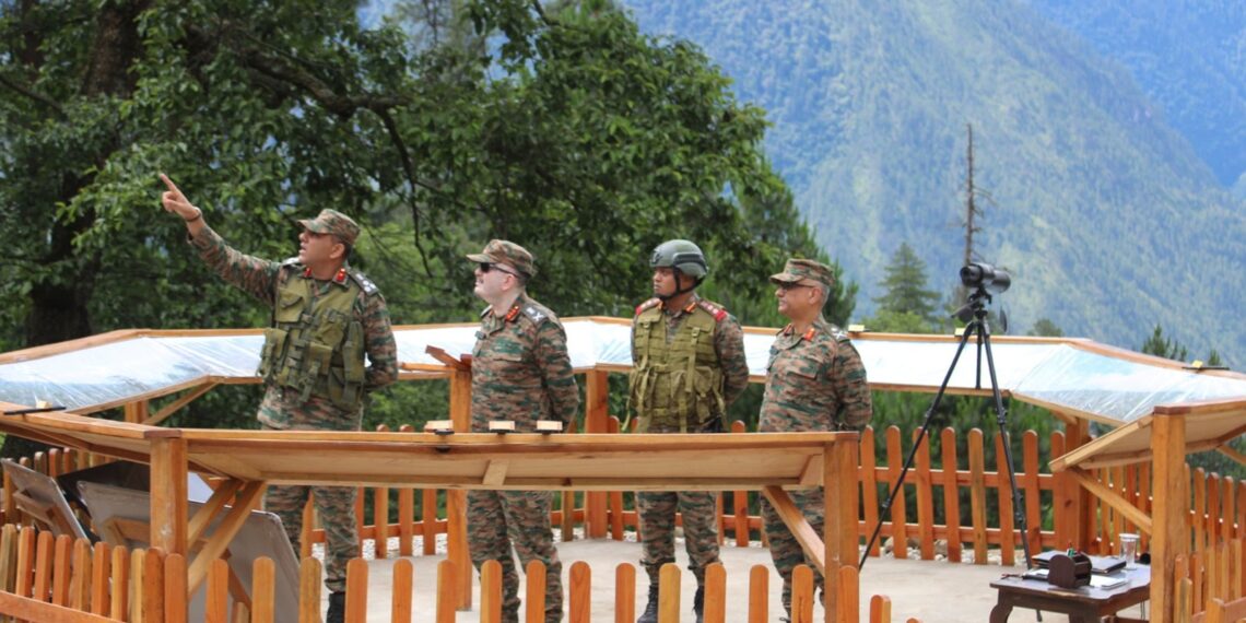 Spear Corps Commander reviews combat preparedness along India-China border in Arunachal