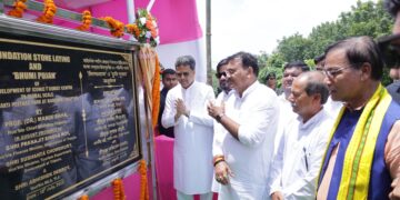 Tripura CM lays foundation stone for Rs 97.7-crore Shakti Peethas Park
